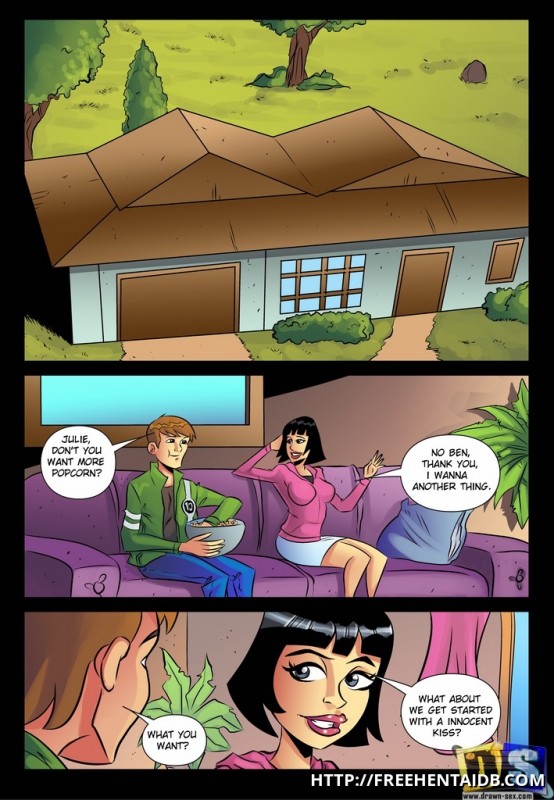 Ben Ten Ultimate Alien [Drawn-Bang-out] â€“ Ben and Julie eventually home  alone so they just go heterosexual to biz! â€“ Ben 10 Porn